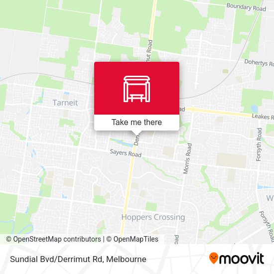 Sundial Bvd/Derrimut Rd map