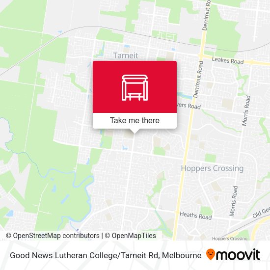 Good News Lutheran College / Tarneit Rd map