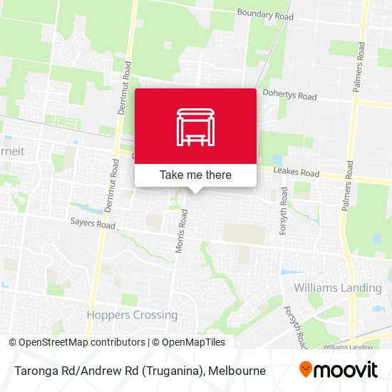 Taronga Rd / Andrew Rd (Truganina) map