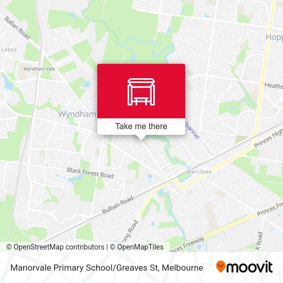 Manorvale Primary School / Greaves St map