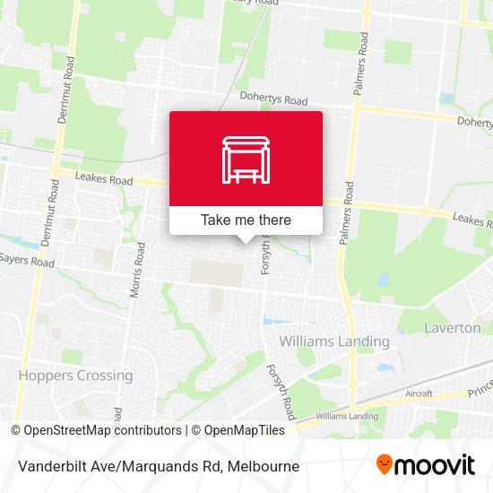 Vanderbilt Ave/Marquands Rd map