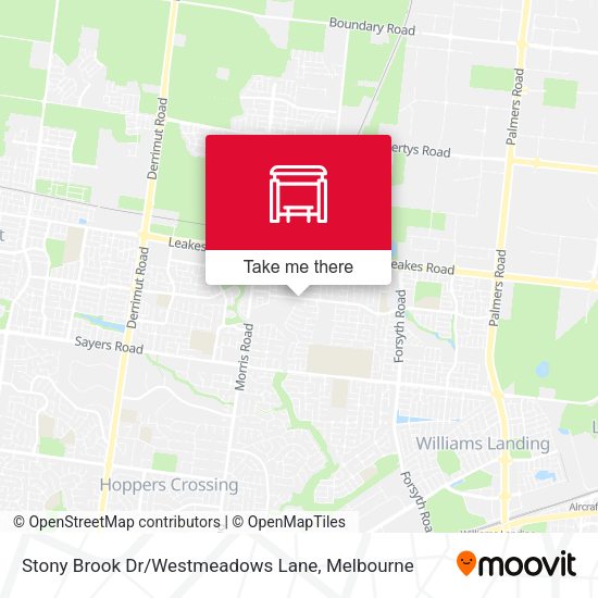 Stony Brook Dr / Westmeadows Lane map
