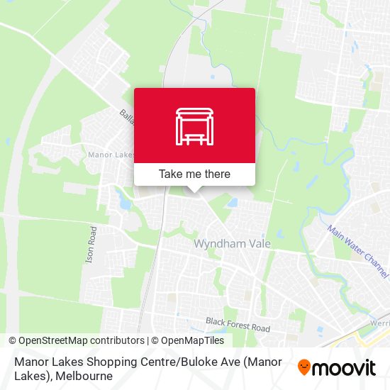 Manor Lakes Shopping Centre / Buloke Ave map