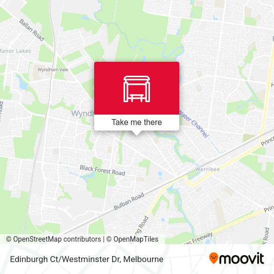 Edinburgh Ct/Westminster Dr map