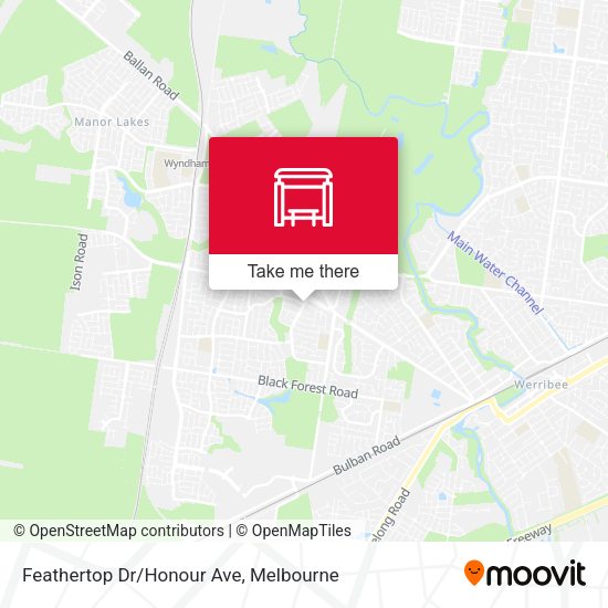 Feathertop Dr/Honour Ave map