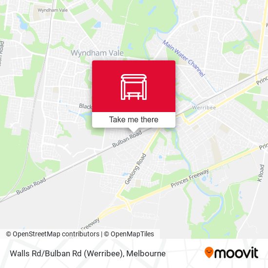 Walls Rd/Bulban Rd (Werribee) map