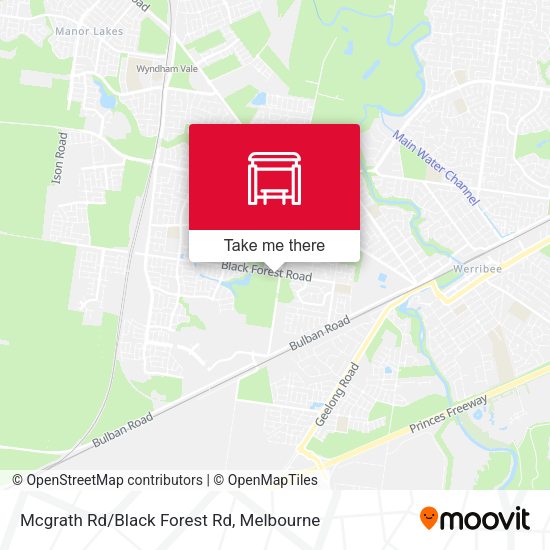 Mcgrath Rd/Black Forest Rd map