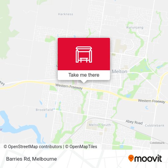 Barries Rd map
