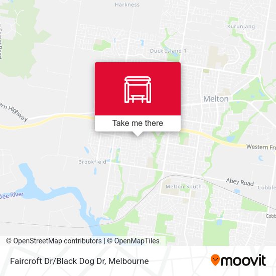Faircroft Dr/Black Dog Dr map