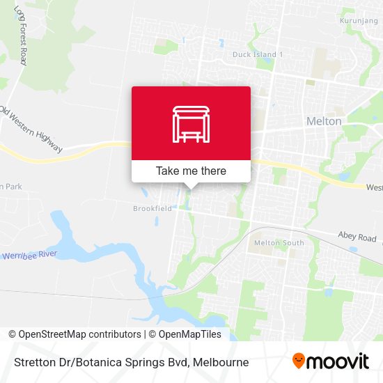 Stretton Dr / Botanica Springs Bvd map