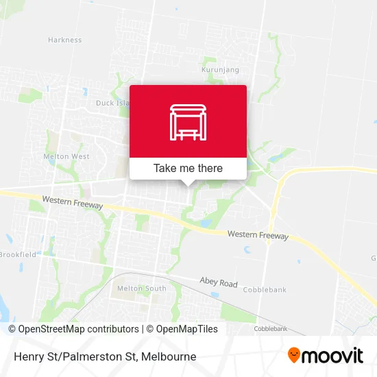 Henry St/Palmerston St map