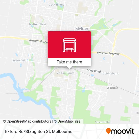Exford Rd/Staughton St map