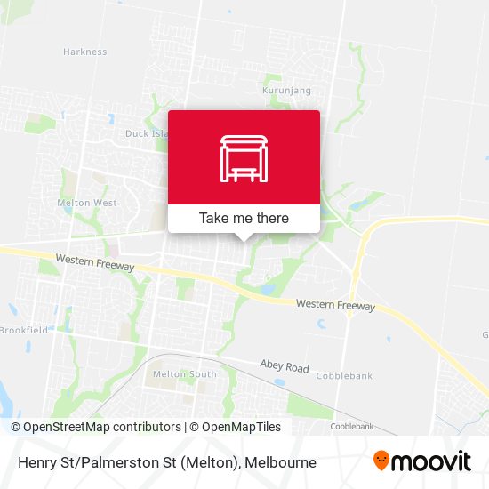 Henry St / Palmerston St (Melton) map