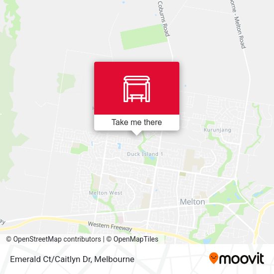 Emerald Ct/Caitlyn Dr map