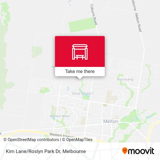 Kim Lane/Roslyn Park Dr map