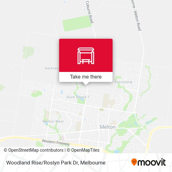 Woodland Rise/Roslyn Park Dr map