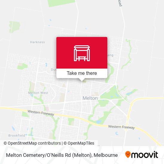 Melton Cemetery / O'Neills Rd map