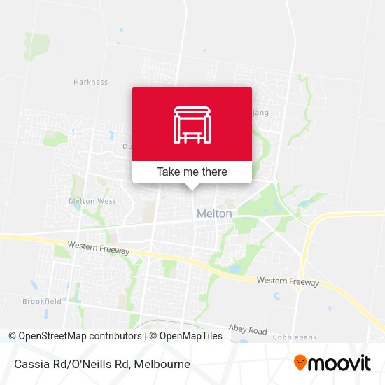 Cassia Rd/O'Neills Rd map