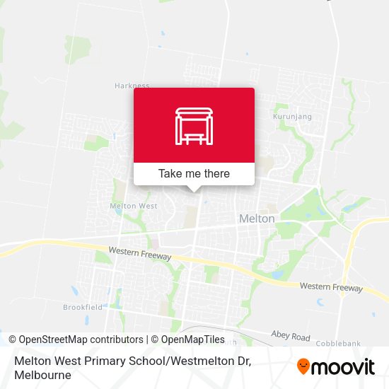 Melton West Primary School / Westmelton Dr map