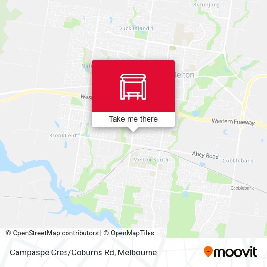 Campaspe Cres/Coburns Rd map