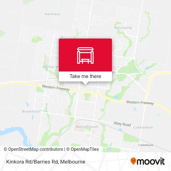 Kinkora Rd/Barries Rd map