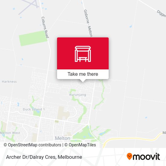 Archer Dr/Dalray Cres map