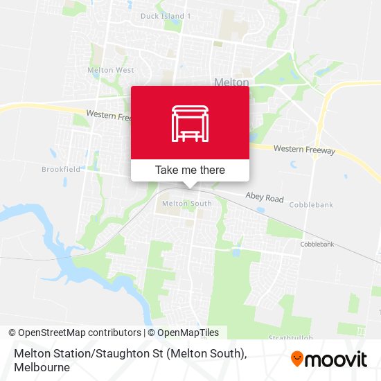 Melton Station / Staughton St (Melton South) map