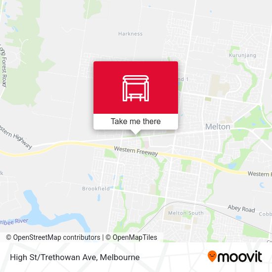 High St/Trethowan Ave map