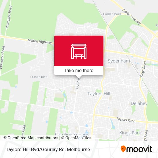 Taylors Hill Bvd/Gourlay Rd map