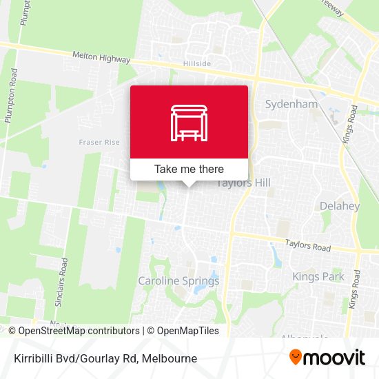 Kirribilli Bvd/Gourlay Rd map
