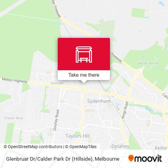 Mapa Glenbruar Dr / Calder Park Dr (Hillside)