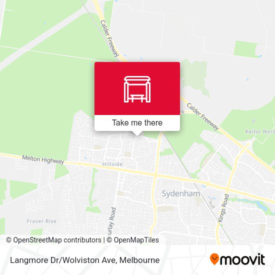 Langmore Dr/Wolviston Ave map