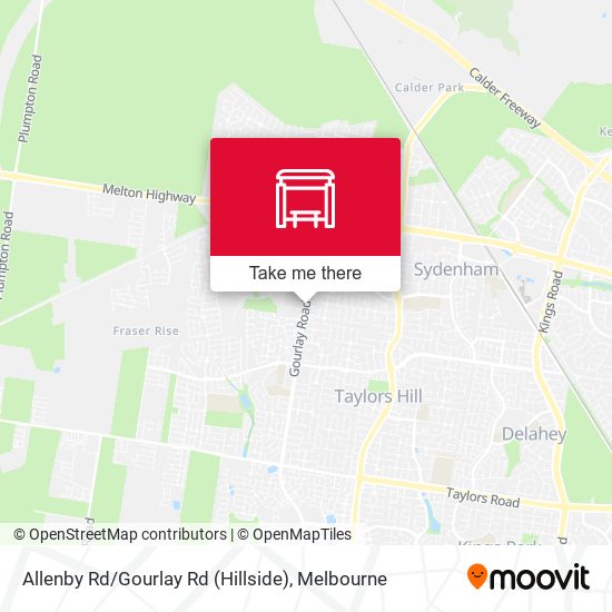 Allenby Rd / Gourlay Rd (Hillside) map