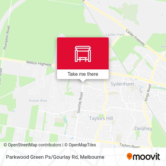 Parkwood Green Ps/Gourlay Rd map
