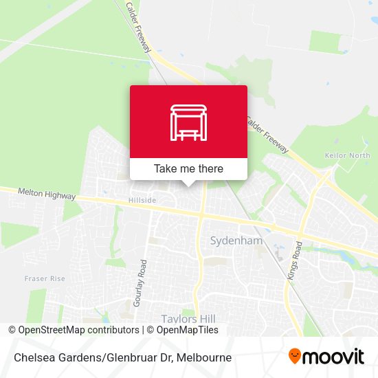Chelsea Gardens/Glenbruar Dr map