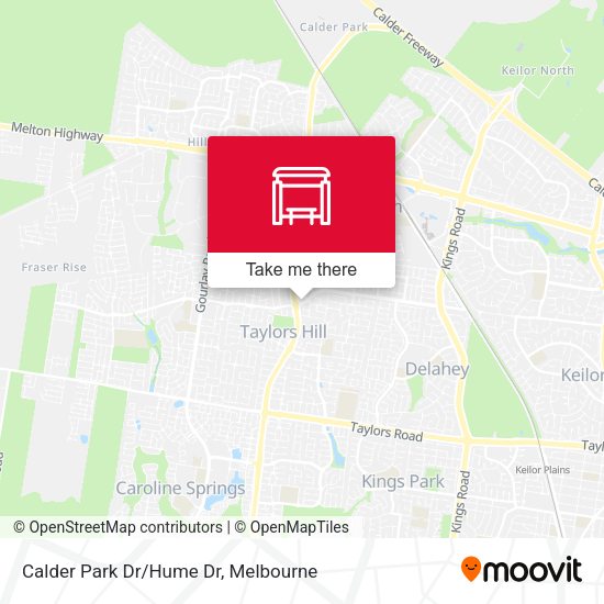 Calder Park Dr/Hume Dr map