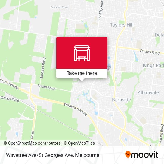 Wavetree Ave/St Georges Ave map