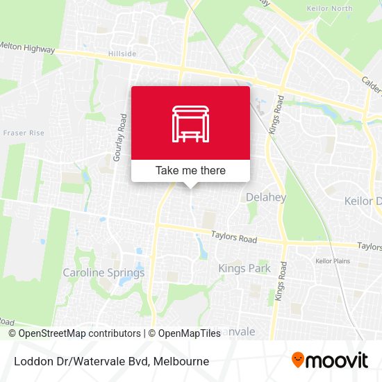 Loddon Dr/Watervale Bvd map