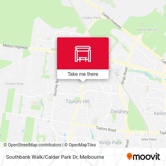 Southbank Walk/Calder Park Dr map