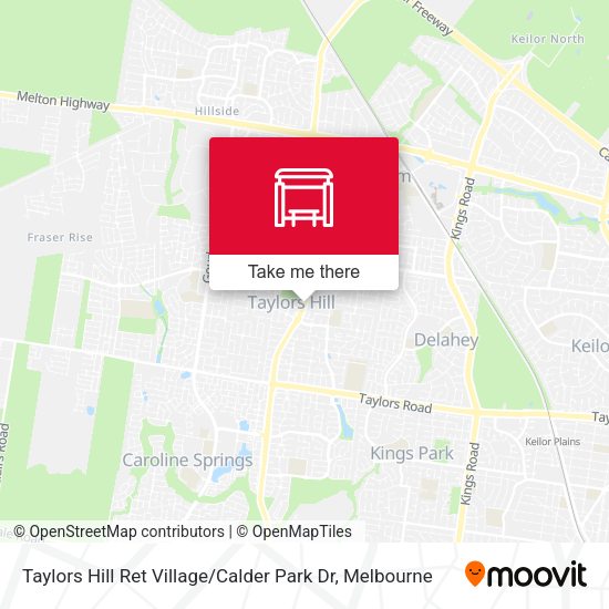 Taylors Hill Ret Village / Calder Park Dr map