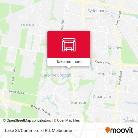 Lake St/Commercial Rd map