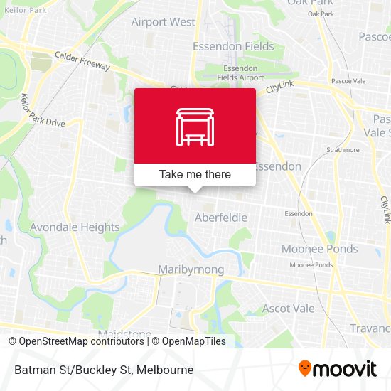 Batman St/Buckley St map