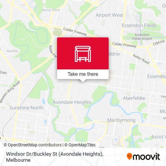 Windsor Dr / Buckley St (Avondale Heights) map