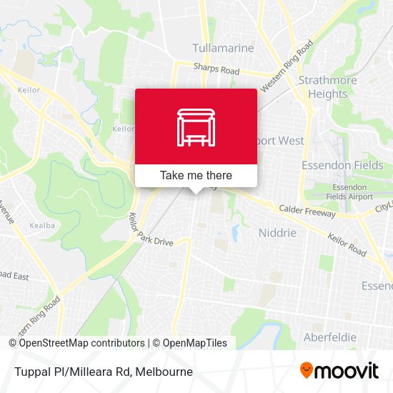 Tuppal Pl/Milleara Rd map