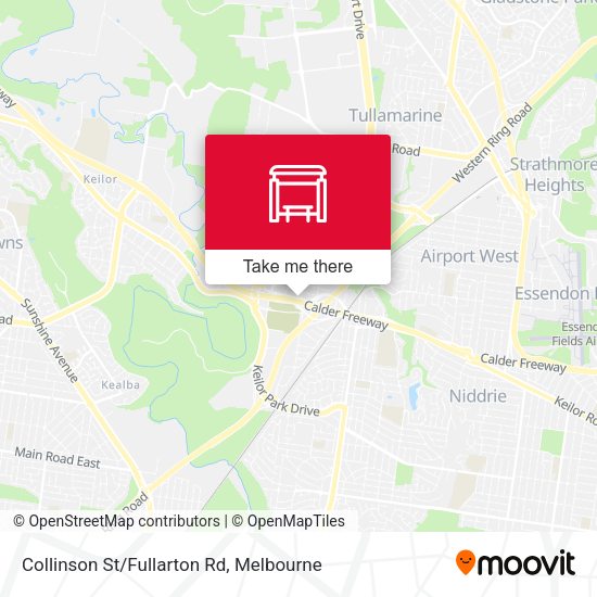 Collinson St/Fullarton Rd map