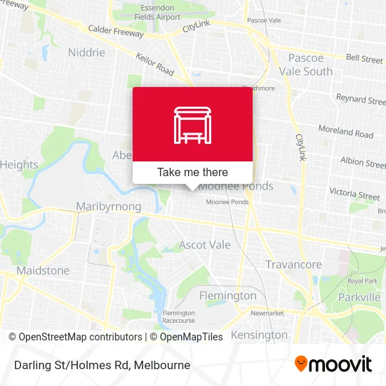 Mapa Darling St/Holmes Rd