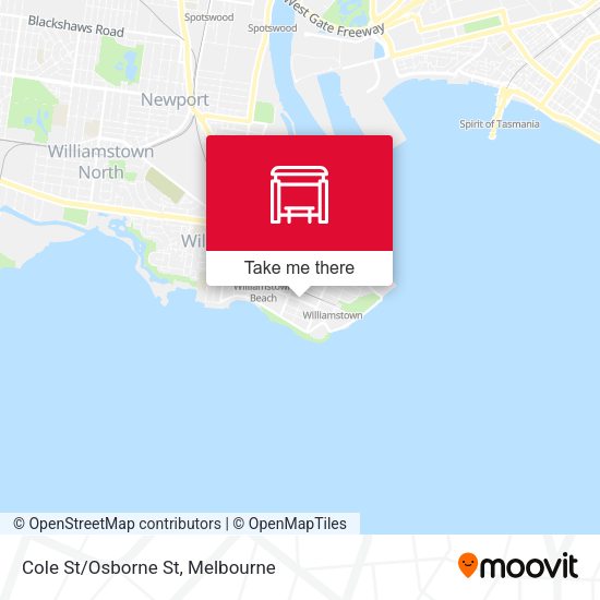 Cole St/Osborne St map