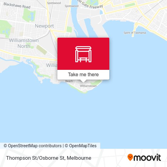Thompson St/Osborne St map