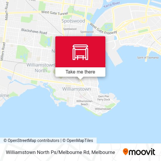 Williamstown North Ps / Melbourne Rd map