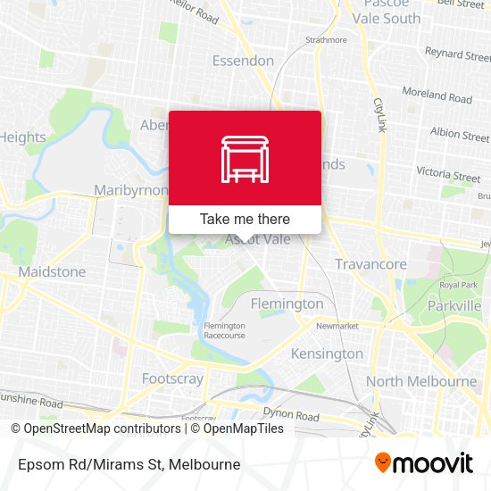 Epsom Rd/Mirams St map